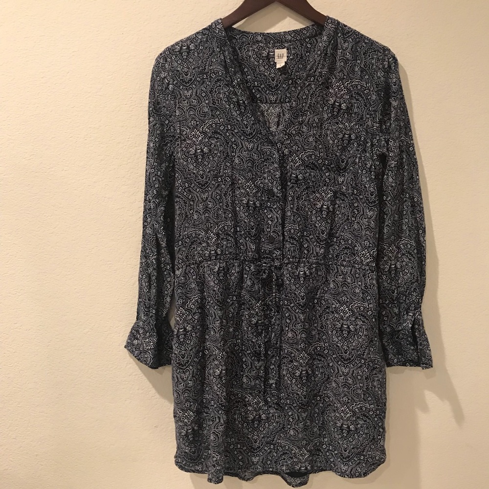 Gap Women’s Dress Blue Summer Small